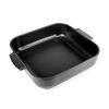 Plat à four carré noir 36 cm - Visuel 0
